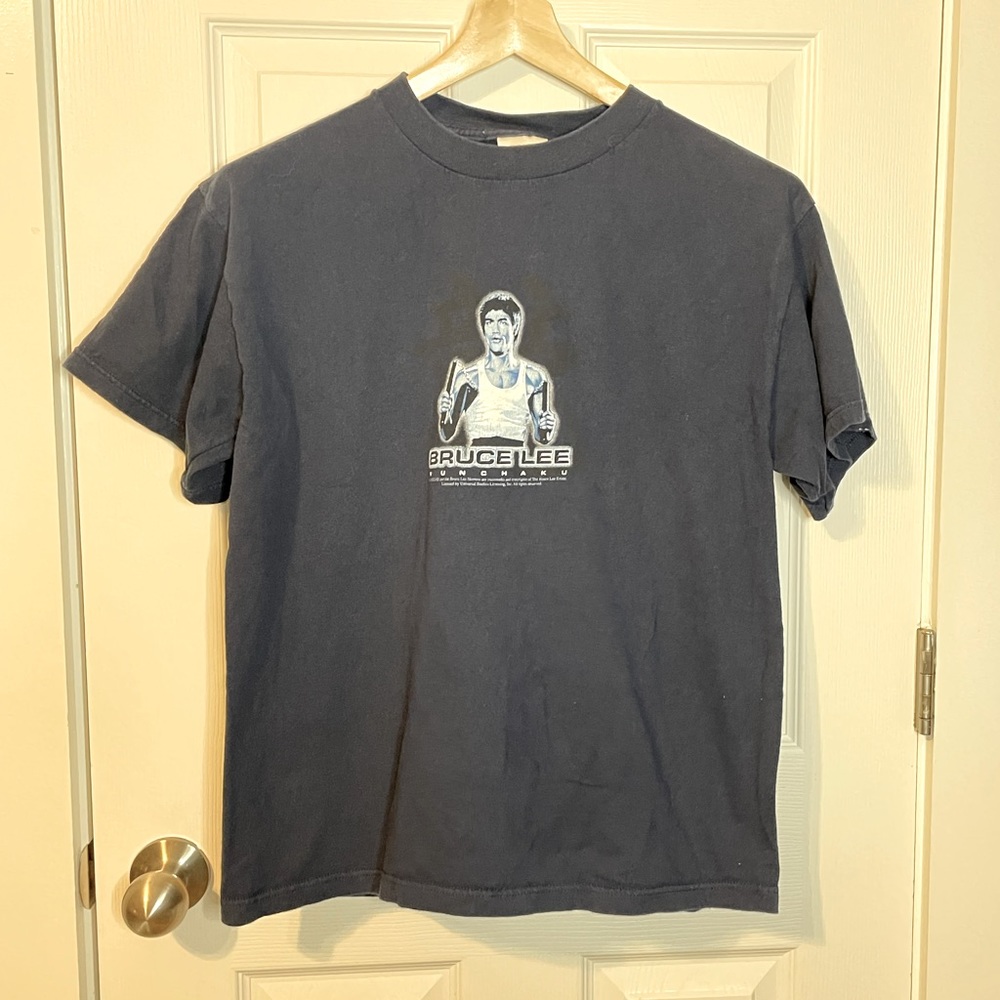 VTG 90s Tultex licensed Bruce Lee tee szL